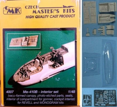 CMK Me 410B Interior Set for REVELL AND Monogram Kits - 1/48 ART. 4007 - Immagine 1 di 2