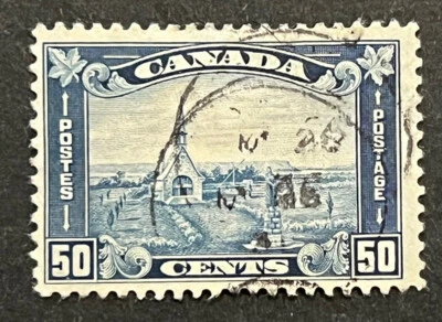 Travelstamps: Canada Stamps Scott #176 - 1930 King George V Arch/Leaf 50c Used - Image 1 of 4