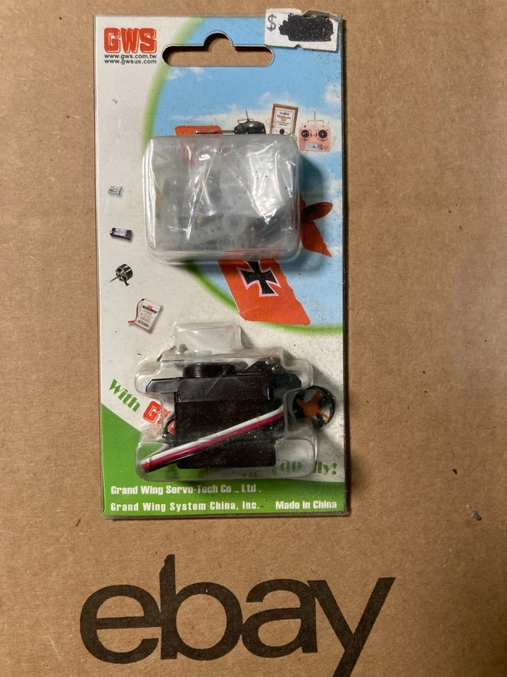 4 OF GWS Grand Wing R/C Servo W/Hardware GWSNRP/STD/F 1020 NIP - Image 1 of 1