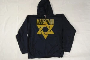 Matisyahu Étoile De David Logo Sweat À Capuche Nouveau Officiel Rare Chanteur - Picture 1 of 2
