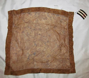 VALENTINO MISS V silk marbelized hand dyed scarf NEW  - Picture 1 of 5