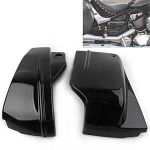 ABS Battery Side Cover Black For Yamaha V Star 650 DragStar 650 XVS650 XVS650A - Picture 1 of 8