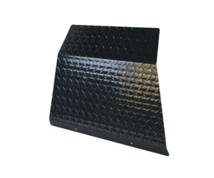 Diamond Plate Front Bumper Shock Cover for EZGO TXT/PDS Golf Cart 94Up Aluminum - Picture 1 of 10