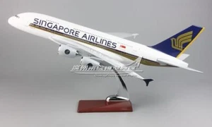 45CM 1:160 SINGAPORE AIRBUS A380 9V-SKA avión de pasajeros modelo de resina - Imagen 1 de 14