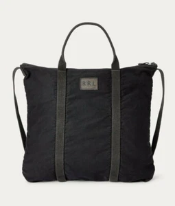 New $395 RRL Ralph Lauren Canvas Jungle Cloth Indigo Tote Helmet Flight Bag - Picture 1 of 4