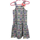 Gymboree Floral Striped Dress Toddler Girls 5T Used