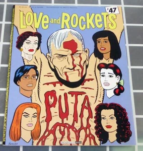 Love & Rockets #47 abril 1995 Gilbert & Jaime Hernández - Imagen 1 de 4