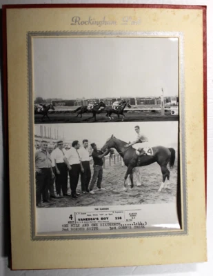 Fotos del círculo de ganadores de carreras de caballos 1965 (2) Rockingham Park Biticarb Vanessa Boy Foto 1 de 4