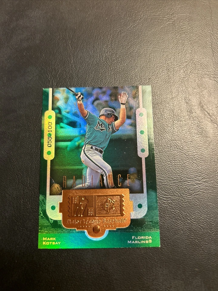 C54a #41 Mark Kotsay 1999 Finite Radiance, Spx, Florida Marlins/100 - Изображение 1 из 3