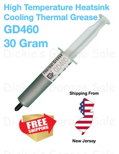 GD460 30 Grams Syringe Silver Thermal Heat Sink Grease CPU GPU PC & Game System - Picture 1 of 3