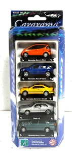 Cararama - 5xCar Mercedes Benz A-Class/M-Class/CLK Coupe/C-Class/Saab 9-3 - Picture 1 of 1