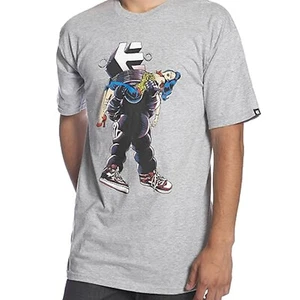 Etnies Skateboard T-Shirt Forbidden Grey - Picture 1 of 1