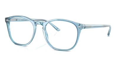 全新 GIORGIO ARMANI 眼镜 AR 7074 6071 50-19 145 蓝色 透明镜框 — 第 1/4 张图片