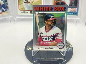 ELOY JIMENEZ 2024 TOPPS HERITAGE HIGH NUMBER SILVER CHROME /225 - Picture 1 of 4