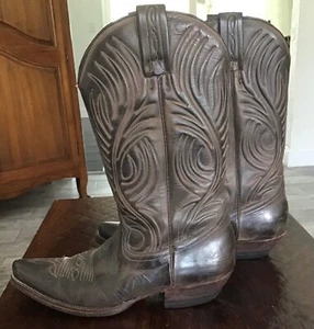 Cowboy Boots Women 7.5 Tony Mora - Picture 1 of 7