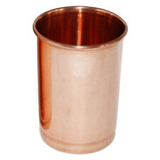 Copper Glass Handmade Ayurvedic Drinking Cup Storage Water Yoga -300ml Appx.