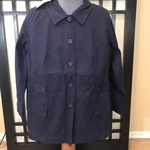 Denim Co Brushed Twill Jacket Printed Lining Womens Size 1X Choice of Color - Picture 1 of 9