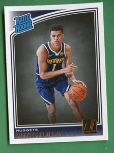 MICHAEL PORTER JR 2018-19 PANINI DONRUSS BASKETBALL ROOKIE BASE DENVER NUGGETS - Picture 1 of 12
