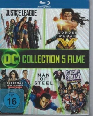 DC 5-Film-Collection - BluRay - Neu / OVP - Bild 1 von 3
