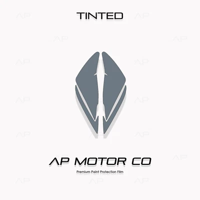 适用于雷克萨斯 RC 2015 - 2019 浅灰色车头灯 TPU PPF 预切套件 超光泽 — 第 1/4 张图片