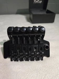 2000er schwarz lizenzierter Floyd Rose Tremolo Gitarrensteg NUR TOP - Bild 1 von 8