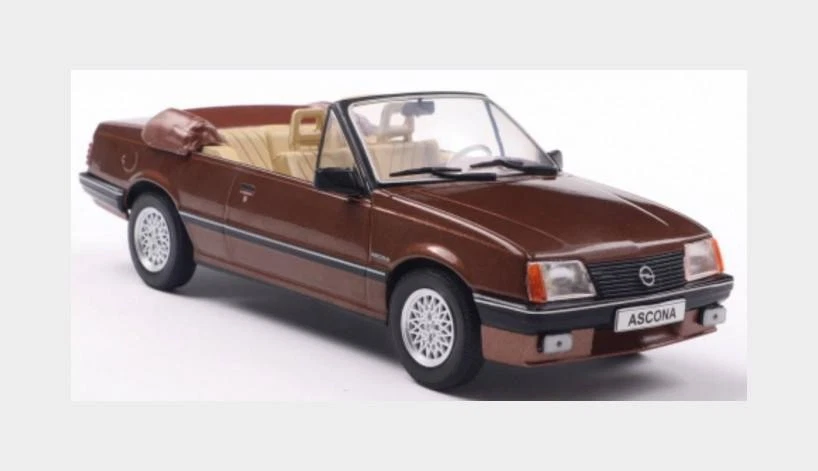 1:24 WHITEBOX Opel Ascona C Cabriolet Open 1985 Dark Brown WB124255 - Immagine 1 di 2