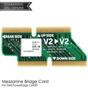 New Dell Mezzanine Riser Bridge Card V2 For PowerEdge C6420 C6400 NVR4X - Picture 1 of 2