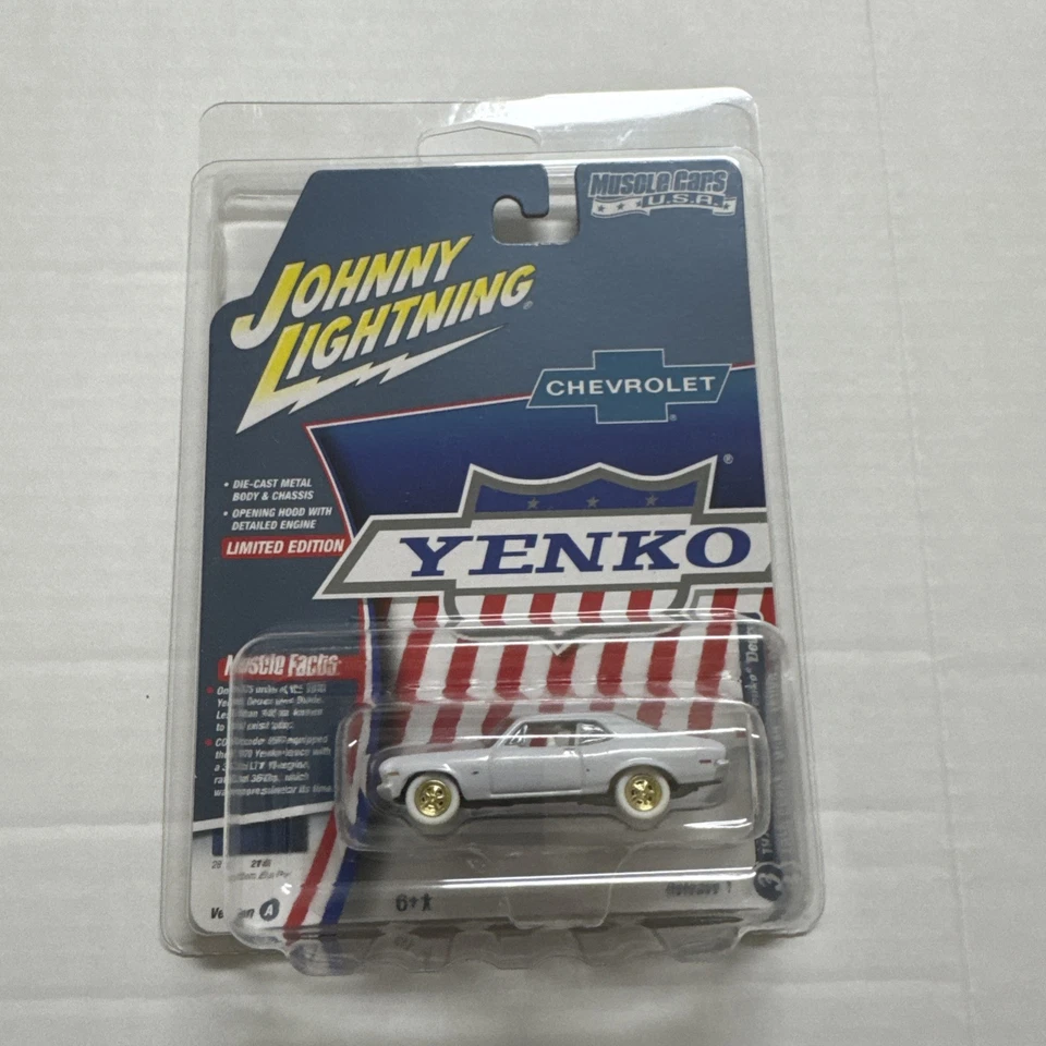 JOHNNY LIGHTNING 1 64 JLSP383B 1970 CHEVROLET NOVA YENKO DEUCE (CITRUS GREEN)