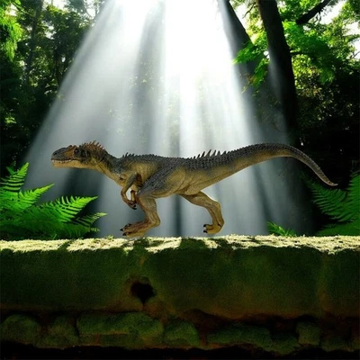 Papo Dinosaur Toy Original Allosaurus Figure Prehistoric Collectible Retired 08 - Image 1 of 4