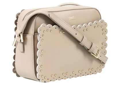 Bolso de Hombro Pequeño Roberto Cavalli Clase GWLPEY 022 Leolace 002 Beige Foto 1 de 4