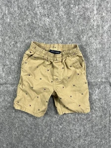 Pantaloncini Tommy Hilfiger bambino/bambino/ragazzo stampa kaki outdoor/gioco taglia 3T - Foto 1 di 6