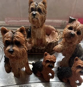 Leonardo Collection Yorkshire Terrier Vintage Collectible Figurines - Picture 1 of 4