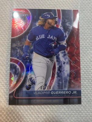 Bowmans Best Vladimir Guerrero Junior 2020 02/10 refractor de oro Foto 1 de 2