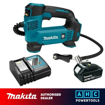 Makita DMP180 18V LXT Tyre Inflator C/W Charger 3.0ah Battery for Pump Car Bike - Image 1 of 4
