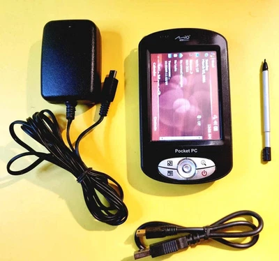 MIO DIGI WALKER P550 POCKET PC ELECTRONIC AGENDA ROBUST GPS 3.5" TFT LCD WIFI BT - Image 1 of 4