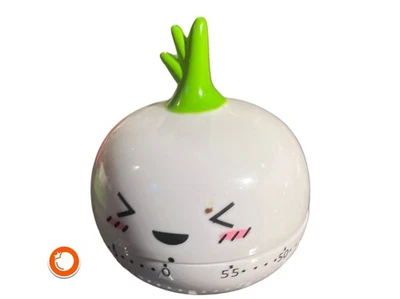 1970er Eieruhr Rübe mechanisch Alarm Timer voll funktionsfähig Germany - Bild 1 von 2