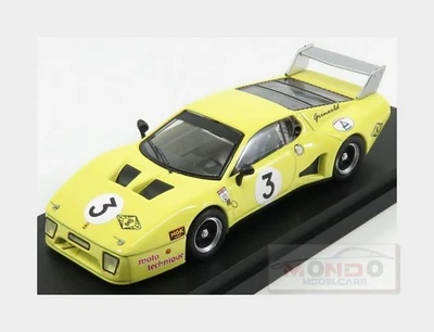 1:43 Best Ferrari 512Bb Lm #3 1000 km Fuji 1981 Griswold Bond amarillo BE9724 MMC Foto 1 de 2