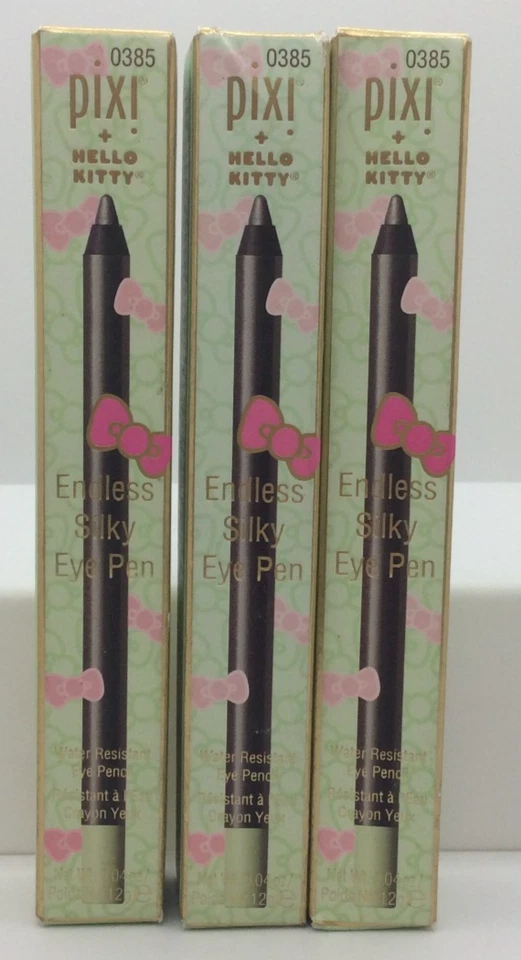 Pixi + Hello Kitty Endless Silky Waterproof Eyeliner Pen London Fog, PACK OF 3 - Image 1 of 3