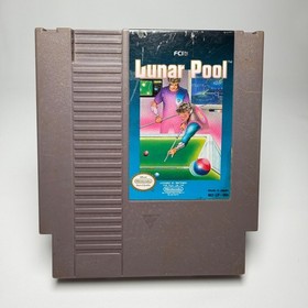 Cartucho de juego Lunar Pool Nintendo NES solo usado probado y funciona