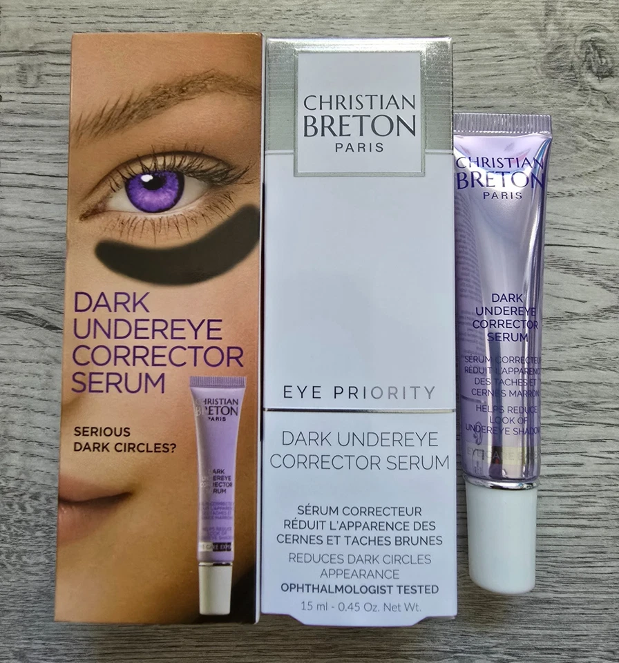 Christian Breton Dark Under Eye Corrector Serum | 15ml/0.45oz | New Boxed - Image 1 of 1