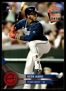 2018 Topps National Baseball Card Day Ozzie Albies Atlanta Braves #17 - Picture 1 of 2