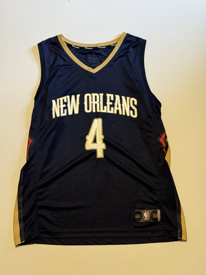 Camiseta New Orleans Pelicans Fanatics Redick #4 Talla L Foto 1 de 4