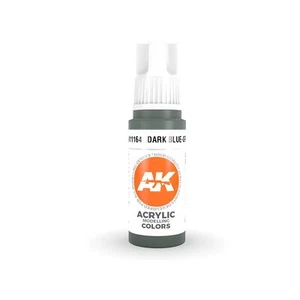 AK Interactive - 3 Gen Acrylics - Dark Blue-Grey 17ml AK11164 - Picture 1 of 1
