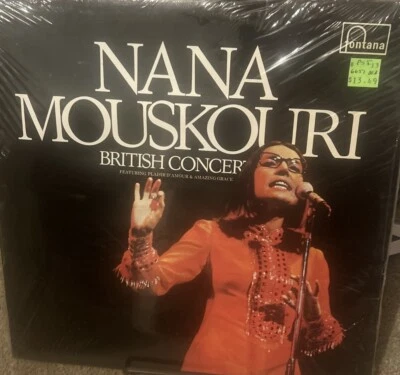 Nana Mouskouri-British Concert 2 LP Canadian Import - Image 1 of 3