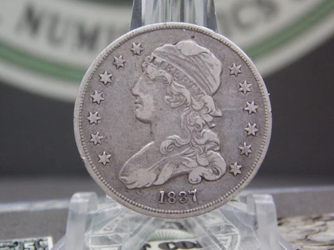 1837 Capped BUST Silver Quarter 25c #C1 East Coast Coin & Collectables, Inc Cover