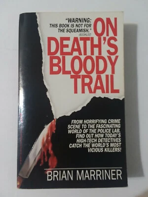 On Death's Bloody Trail - Brian Marriner (1994 PB) GOOD+! CLEAN SOLID COPY! - Image 1 of 2