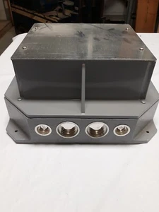 HUBBELL LARGE CAPACITY BOX-CAST IRON WITH EXTENSION LCFBCA-NEW - Picture 1 of 6