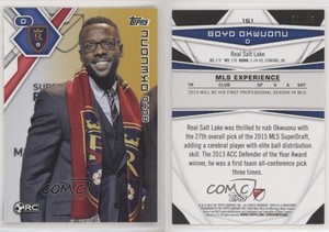 2015 Topps MLS Gold /25 Boyd Okwuonu #151 Rookie RC
