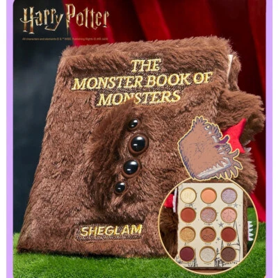 HARRY POTTER MONSTRUO LIBRO DE MONSTRUOS Maquillaje Sombra de Ojos Paleta Set de Regalo Hogwarts Foto 1 de 4