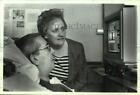 1991 Press Photo George & Marianne Secor At Veterans Hospital, Albany, New York
